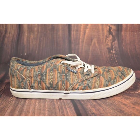 Vans Womens Off The Wall Aztec‎ Casual Shoes Sneakers Size 8 - Picture 1 of 6